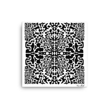 Prune Face (loves you!) Canvas Print - Image 8