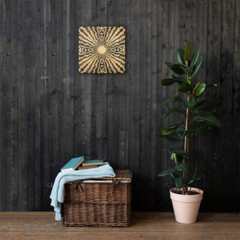 Journey to the Center of a Roar Canvas